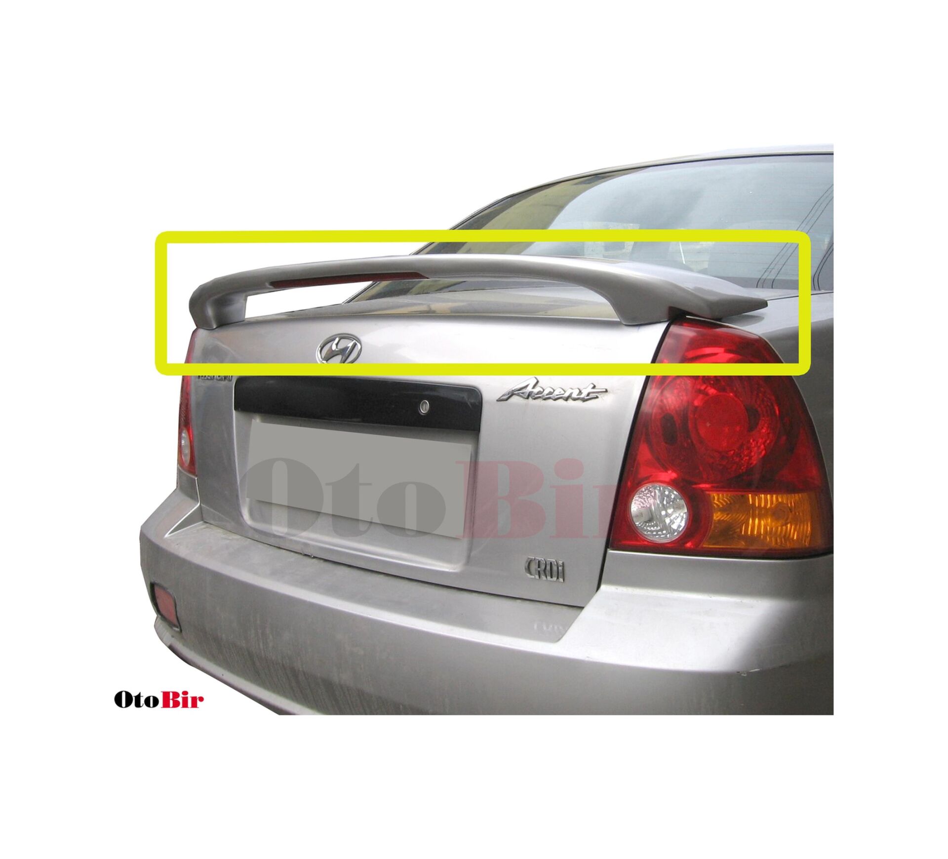 Hyundai Accent Admira Spoiler 2000-2006 Arası Modellere Uyumludur