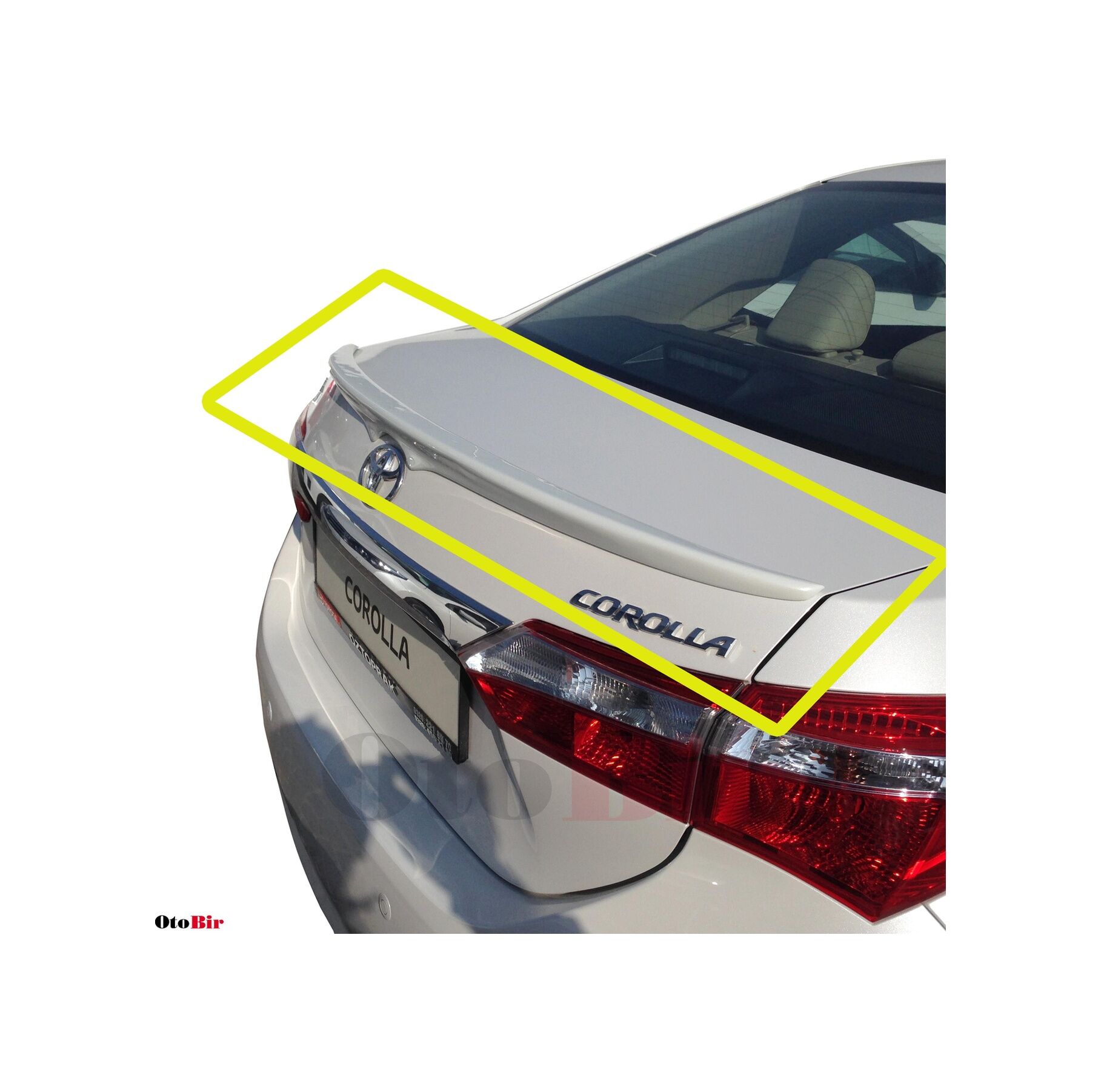 Toyota Corolla Anatomik Spoiler 2013 Sonrası Modellere Uyumludur