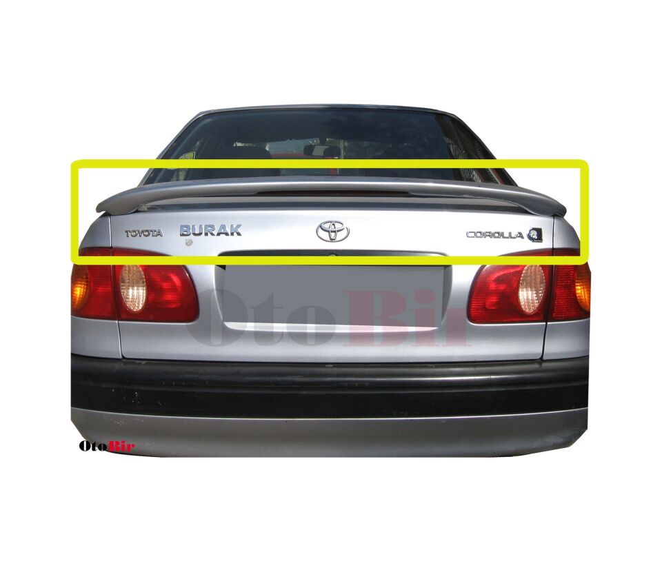 Toyota Corolla Spoiler 1999-2002 Arası Modellere Uyumludur