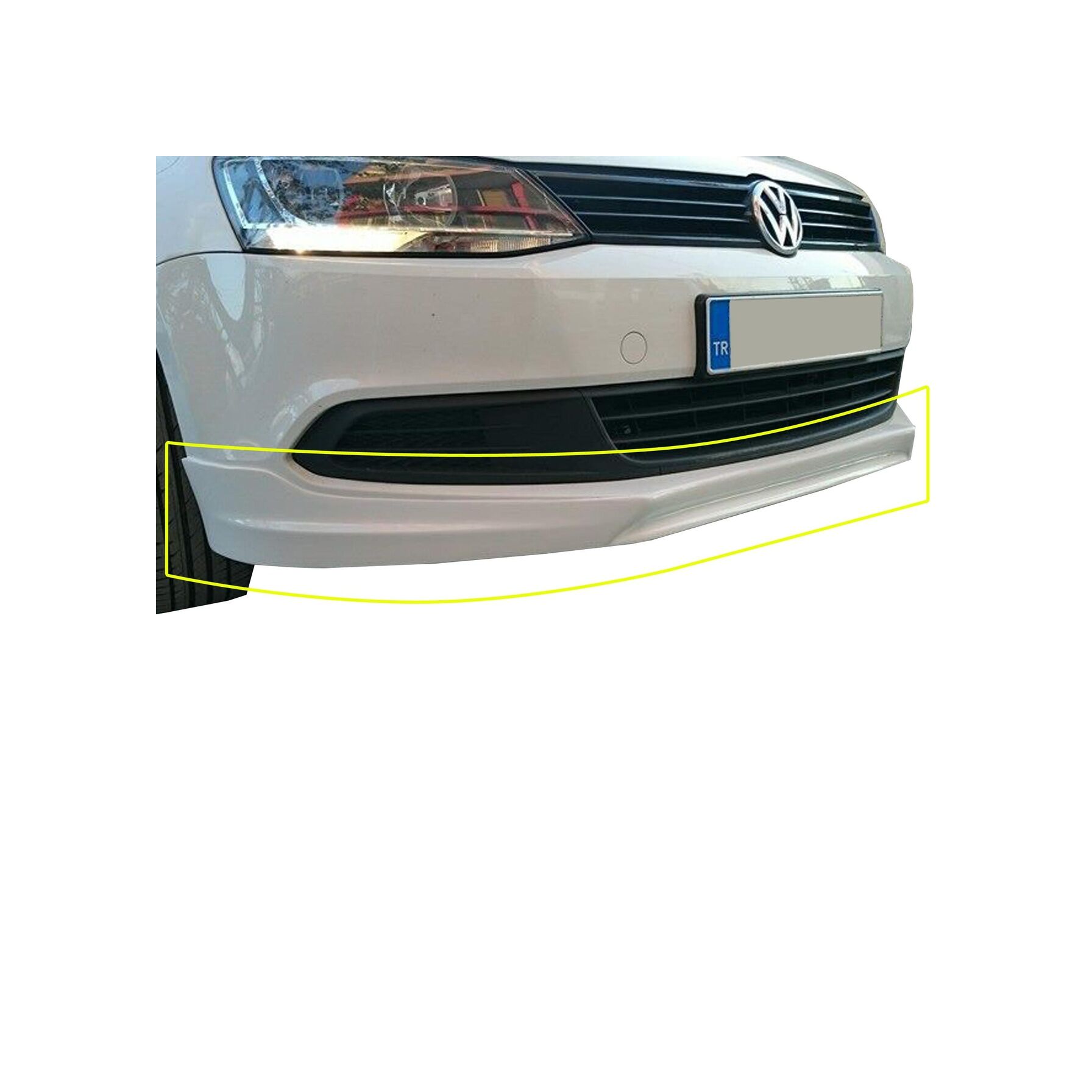 Volkswagen Jetta Ön Tampon Eki 2011-2014 Model Arası Uyumludur