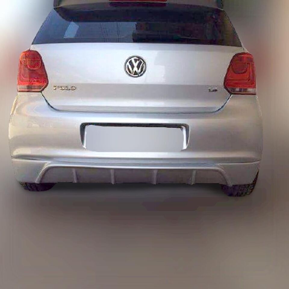 Volkswagen Polo Difüzörlü Arka Tampon Eki 2009-2014 Model Arası