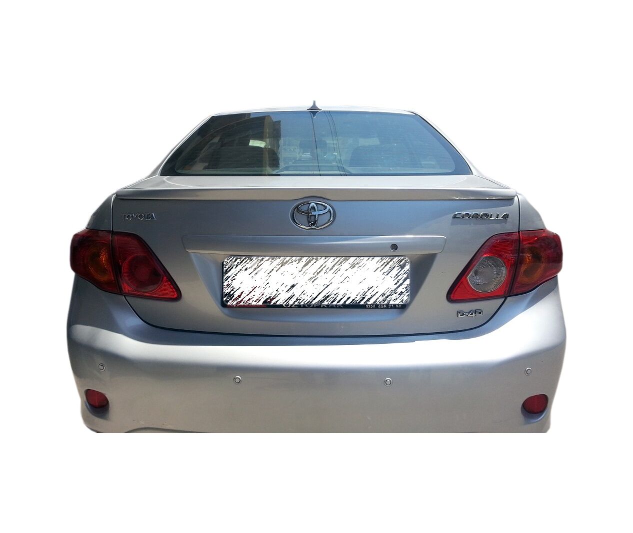 Toyota Corolla Anatomik Spoiler 2006-2011 Arası Uyumludur
