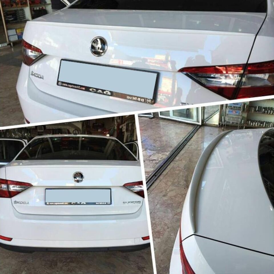 Skoda Superb Anatomik Spoiler 2016 Ve Sonrası Modeller Boyalı