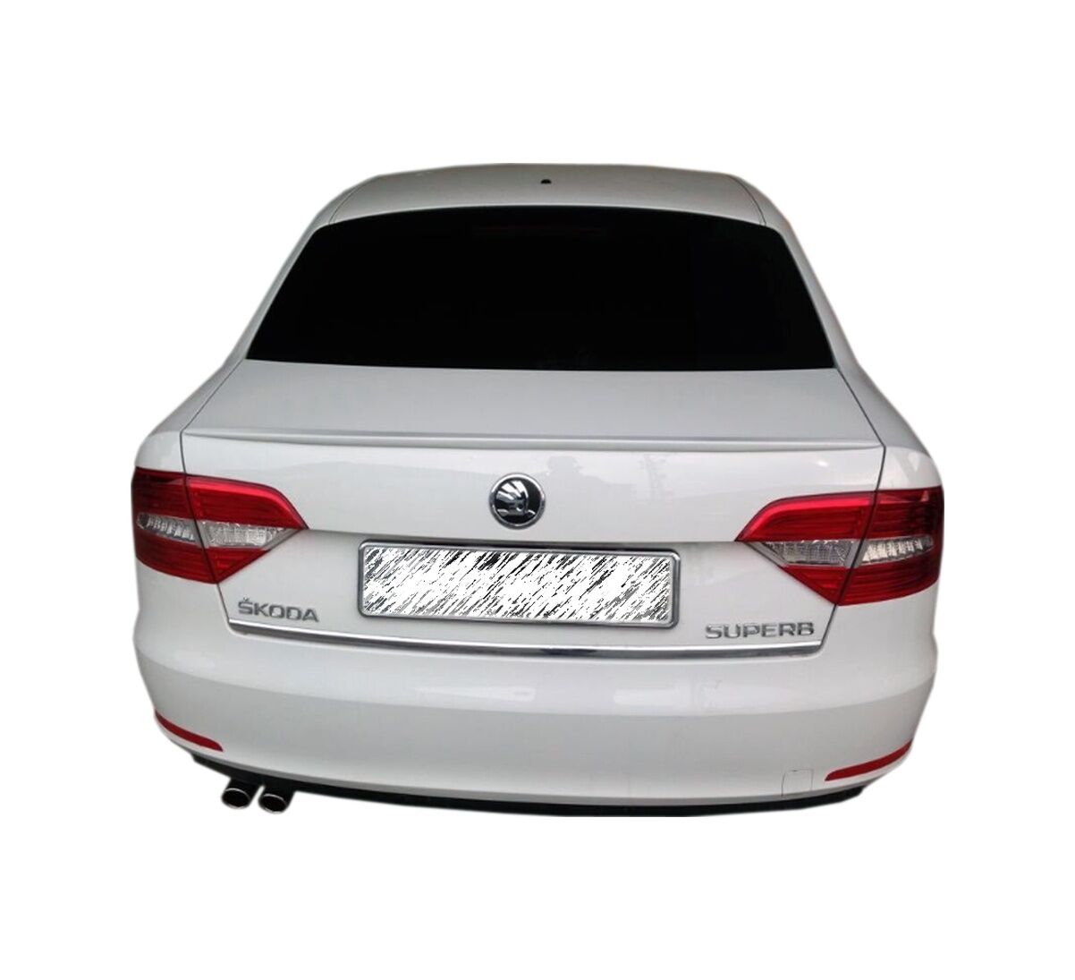 Skoda Superb Anatomik Spoiler 2013-2015 Model Arası Boyalı