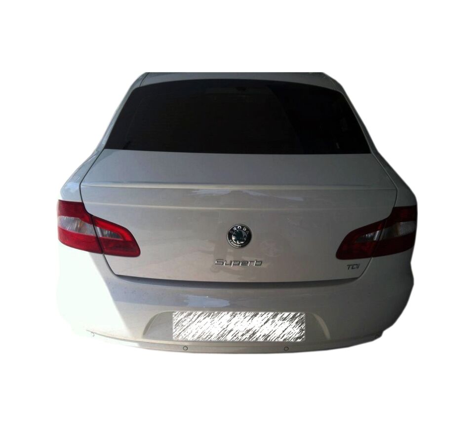Skoda Superb Anatomik Spoiler 2009-2012 Model Arası Boyalı