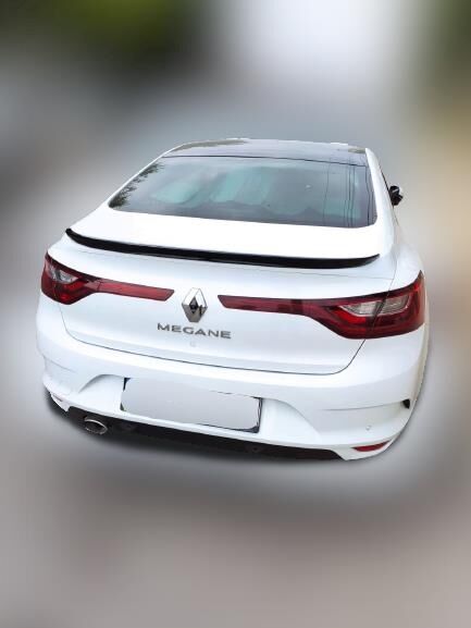 Renault Megane 4 Sedan Anatomik Spoiler Boyalı